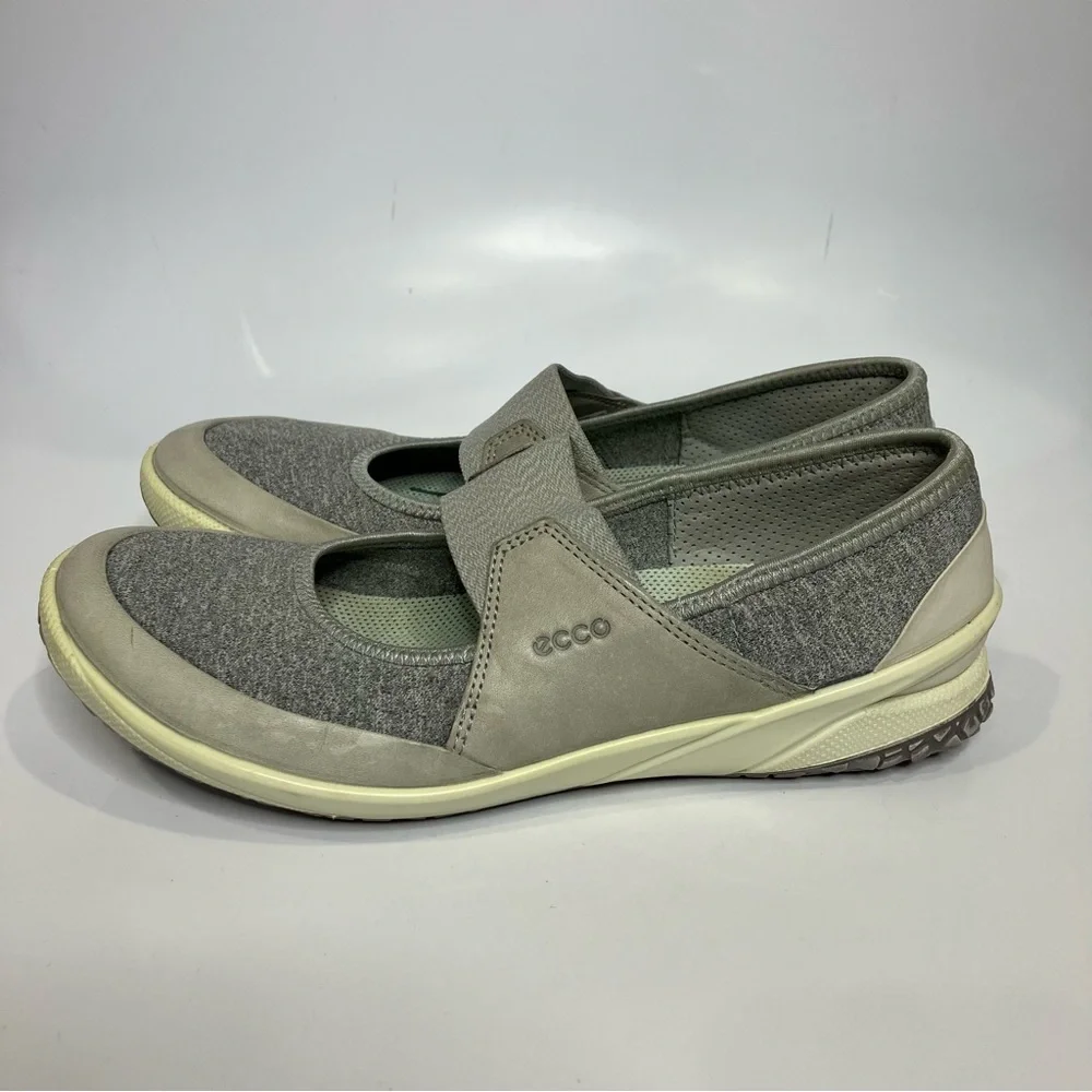 ECCO Biom Life mary Jane shoes flats comfort shoes‎ women’s size 39 gray casual